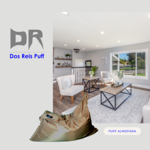 Decoracao com Puff Almofadao